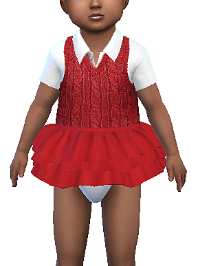 Red Tutu For Toddlers - Unisex.png